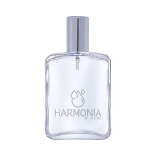 Frasco Perfume Vidro 100ml Harmonia Aromas com válvula spray