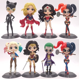 Bonecos Vingadores De Ferro Homem-Aranha Harley Quinn Coringa Supergirl Para