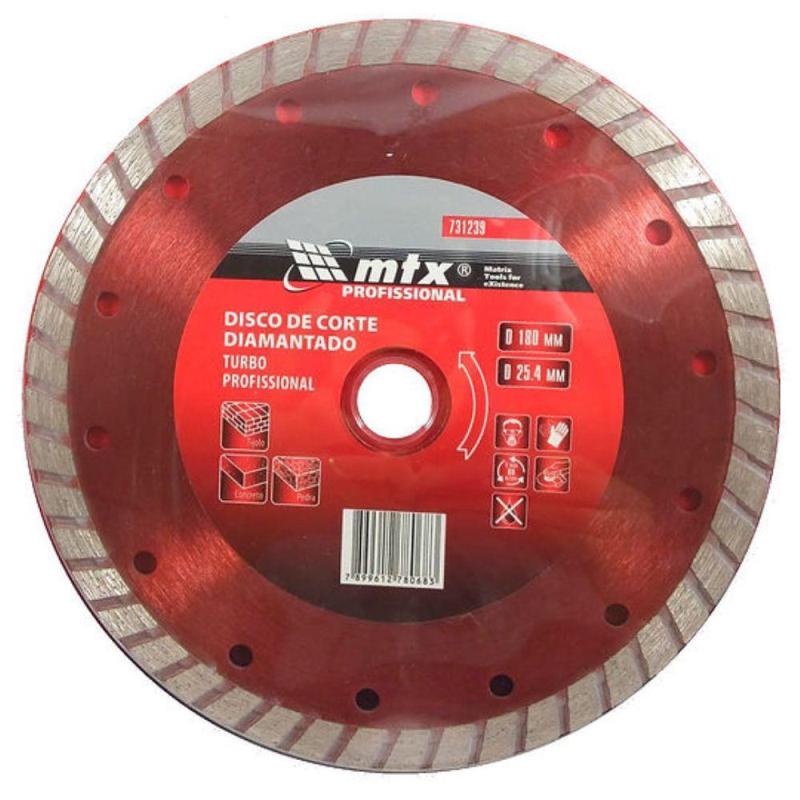 Disco Diamantado 7 POL x 180 MM p/ Cerâmica MTX - Home & Living