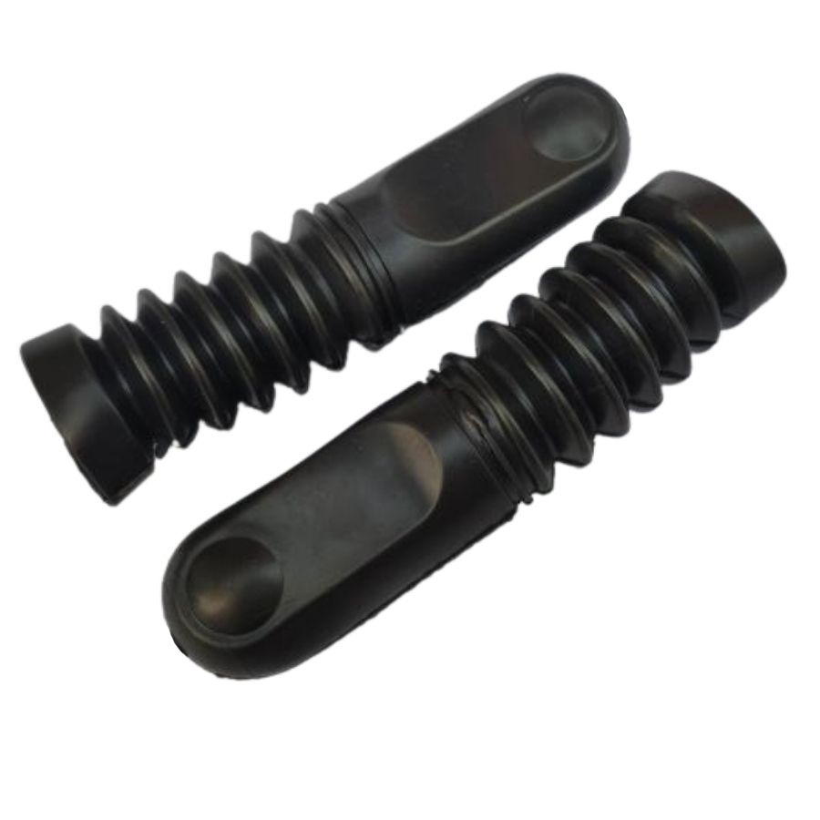 Cerca De 150MM Para Yamaha JOG 50 3KJ Motocicleta Garfo Dianteiro Capa De Borracha 2 Pçs 50cc Scooter Amortecedor Anti P
