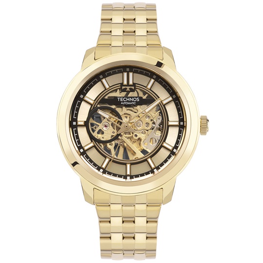 Relogio Technos Automatico Masculino Esqueleto Original em Oferta na Shopee
