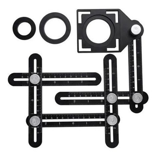 Régua Universal De Liga De Alumínio Multi-ângulos Ferramenta De Medição best bazar em Oferta na Shopee