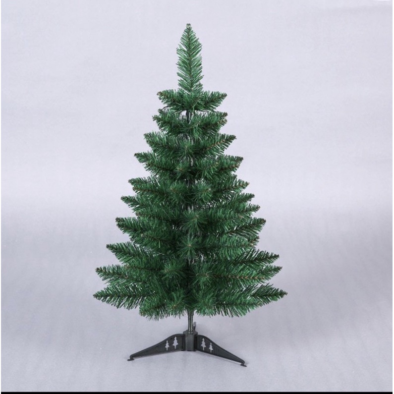 Árvore de Natal 60 cm Verde ou Nevada 50 galhos | Shopee Brasil