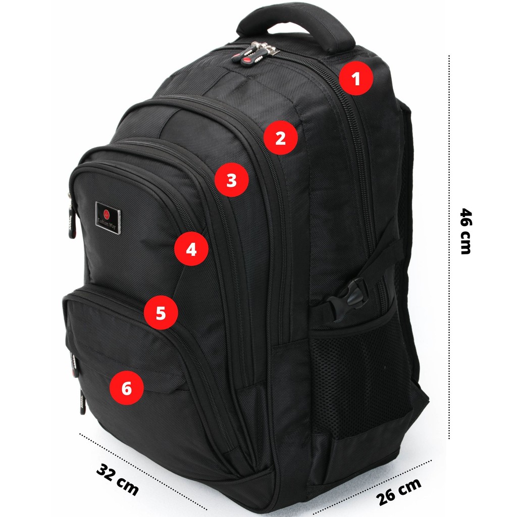 Mochila Executiva Masculina Grande Reforçada para Viagem | Shopee Brasil