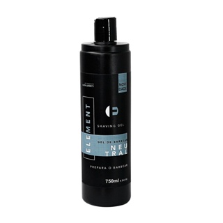 Shaving Gel Element Alfa Looks 750ml Neutral - Gel de Barbear com Fragrância Neutra em Oferta na Shopee