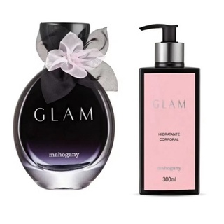 Kit Fragrancia Mahogany Glam 100ml + Hidratante Corporal Glam 300ml