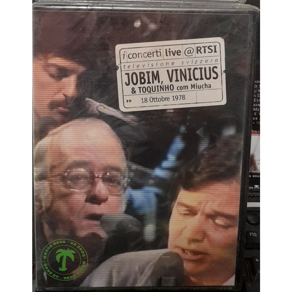 DVD-JOBIM, VINICIUS E TOQUINHO COM MIUCHA-IN CONCERT LIVE-LACRADO