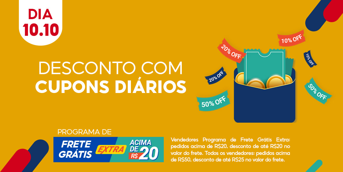 Cupom de Desconto | Compre com V\\\\u00e1rios Cupons | Shopee Brasil {{Year}}