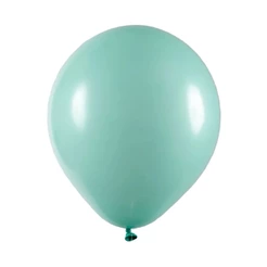 Balão De Festa Redondo - Verde - 8" Buffet - 50 unidades