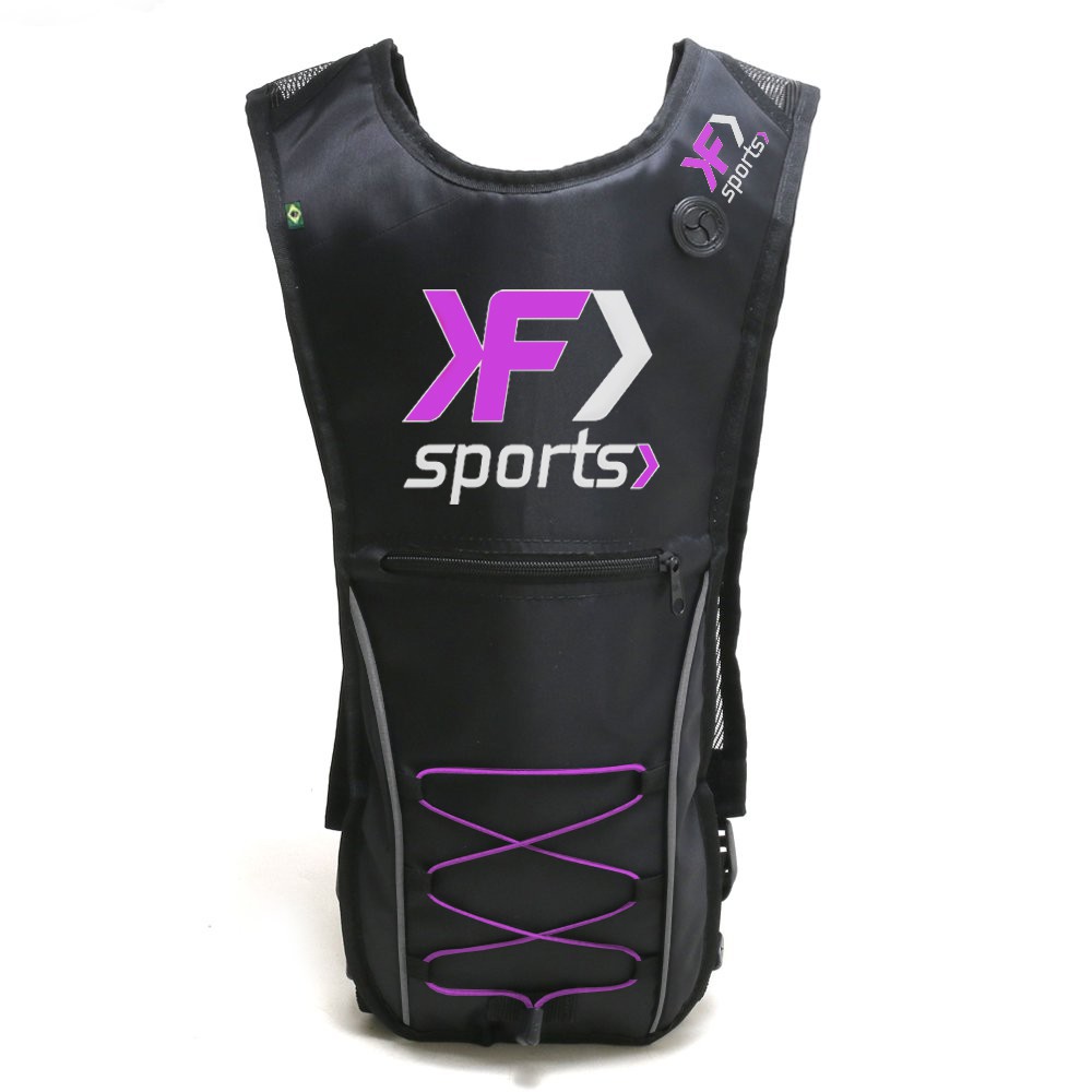 Mochila Térmica de Hidratação Com Refil F Sports Ciclismo Bike Mtb Speed Rosa