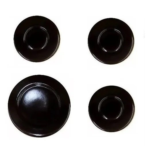 Kit Espalhador Tampas Peças Cooktop Tramontina 4 Bocas