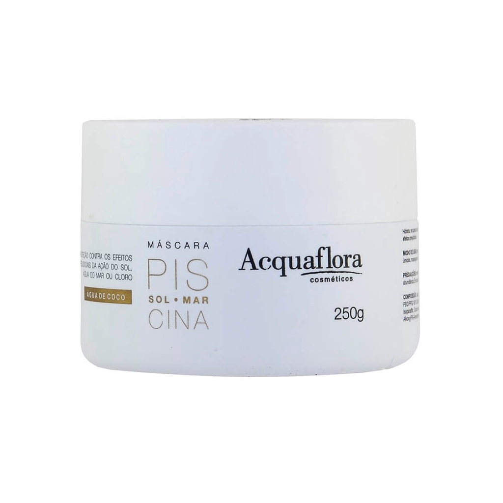 Máscara Sol Mar Piscina 250g - AcquaFlora Cosméticos