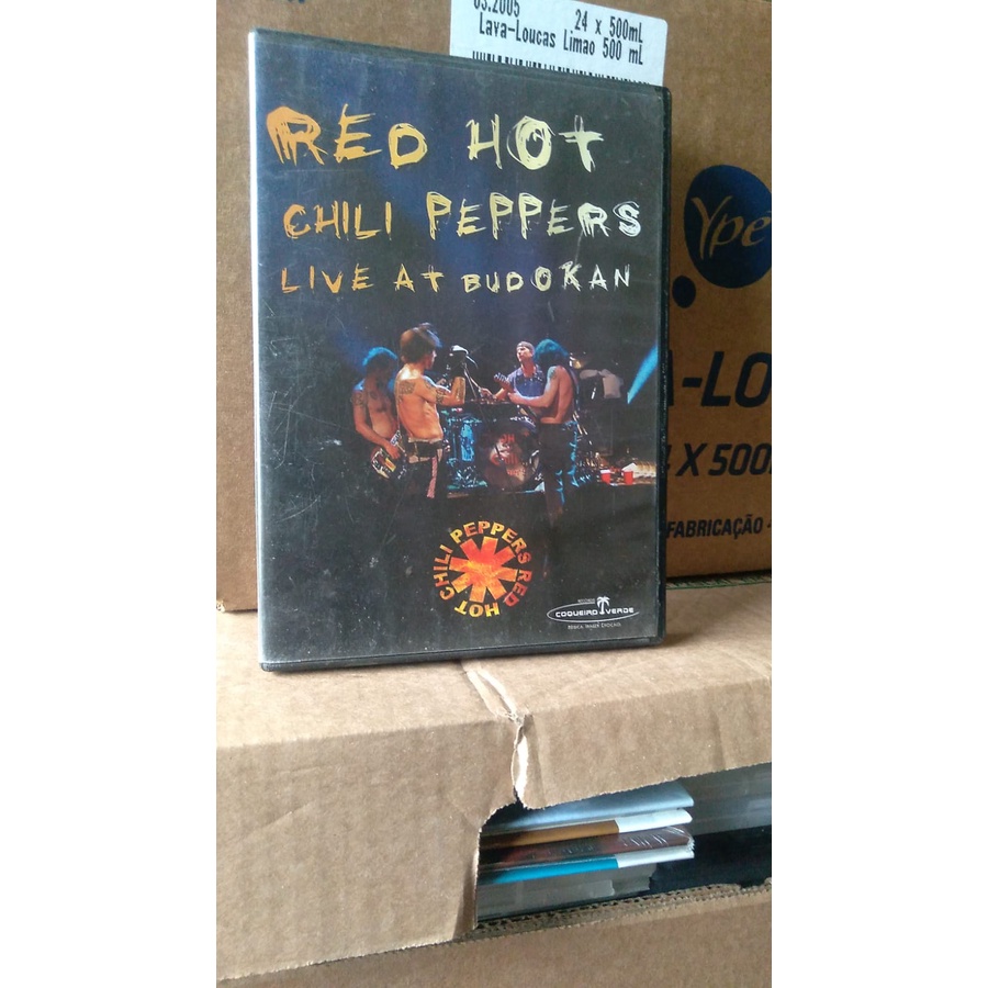 DVD Red Hot Chili Peppers Live At Budokan(2009) Coqueiro Verde