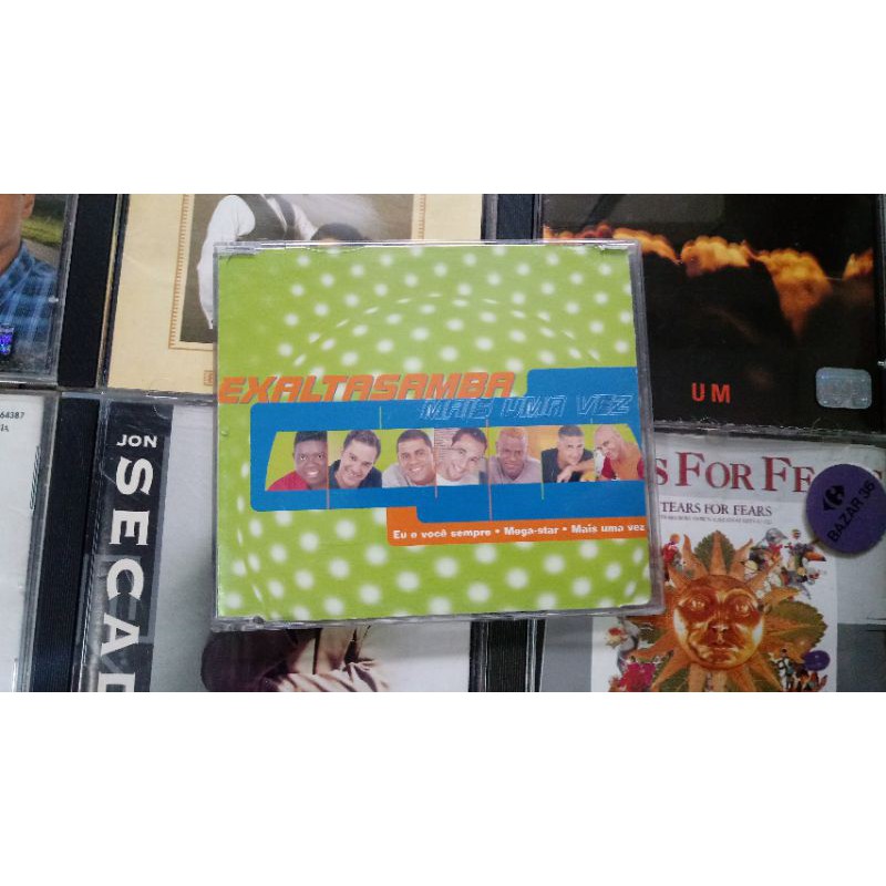 CD single promo Exaltasamba "Mais Uma Vez" conservado.Contém as faixas

1 Eu e Você Sempre

2 Mega Star

3 Mais Uma Vez