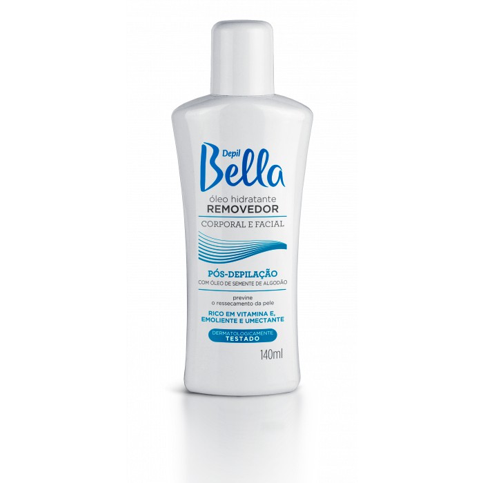 Óleo Removedor de Cera Hidratante Corporal e Facial Depil Bella 140ml