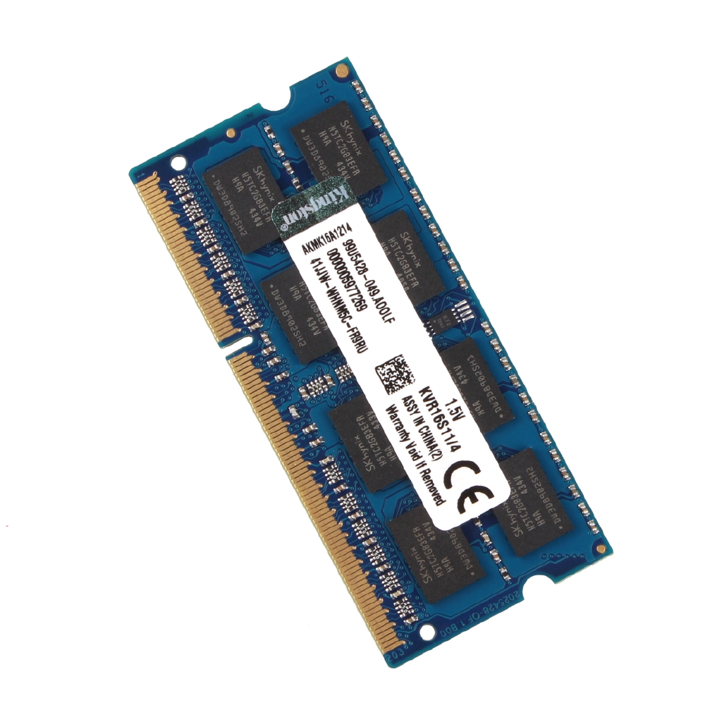 Kingston 4gb 2rx8 Pc3-12800s Ddr3 1600mhz Cl11 204pins So-dim Ram | Shopee  Brasil