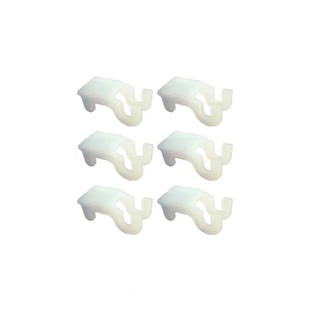 Presilha Trava Grade Ventilador Oscilante Transparente 6und