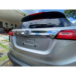 Aplique Cromado Tampa Porta Malas Honda Hrv 2015 2016 2017 2018 2019 2020 2021