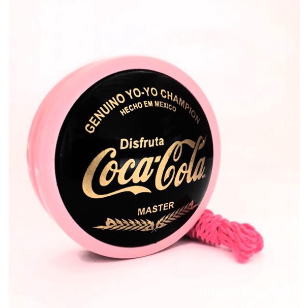 Yoyo ( ioio, yo-yo) Profissional Coca Cola Master Pink Original.