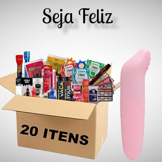 Kit 20 Produtos Sex Shop Com Vibrador Ponto G