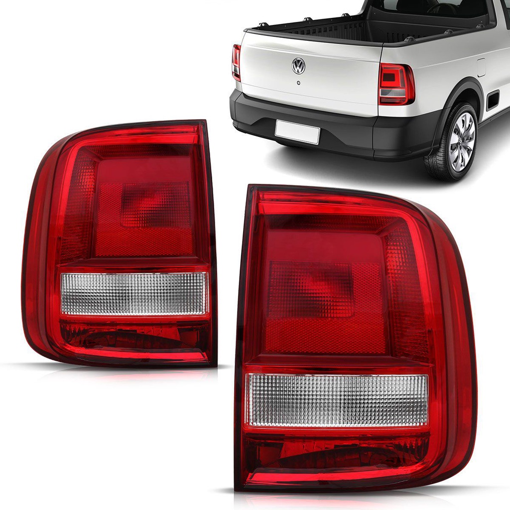 Lanterna Saveiro 2017 2018 2019 Bicolor em Oferta na Shopee