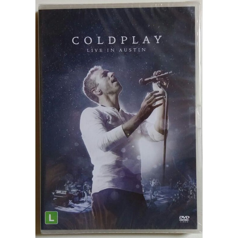 Dvd Coldplay - Live In Austin - Novo Lacrado
