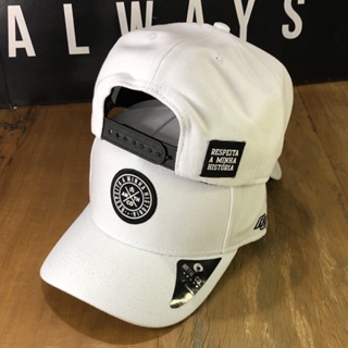 Bone Respeita Minha Historia Anth Co. Snapback Branco em Oferta na Shopee