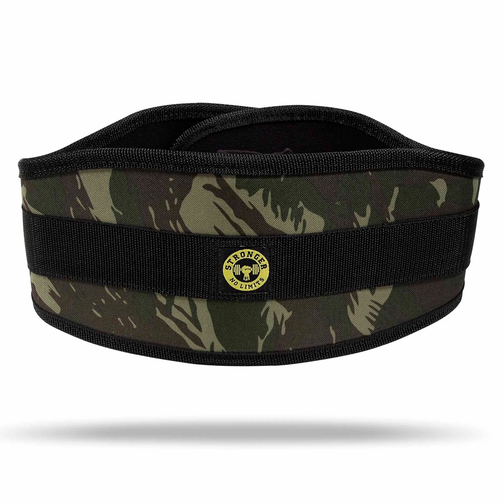 Cinto para Agachamento LPO Proteção Lombar Be Stronger Camuflado M