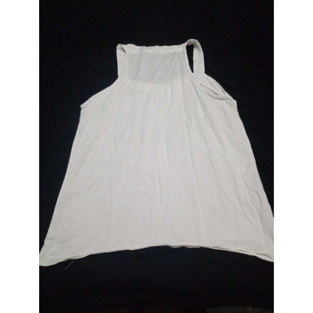 blusa regata branca (brecho)