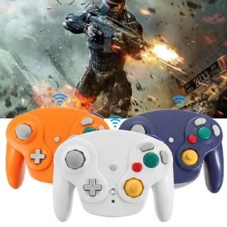 Manete / Gamepad / Controle de Jogo sem Fio / 2,4g / Receptor para Nintendo Gamecube / NGC / WII