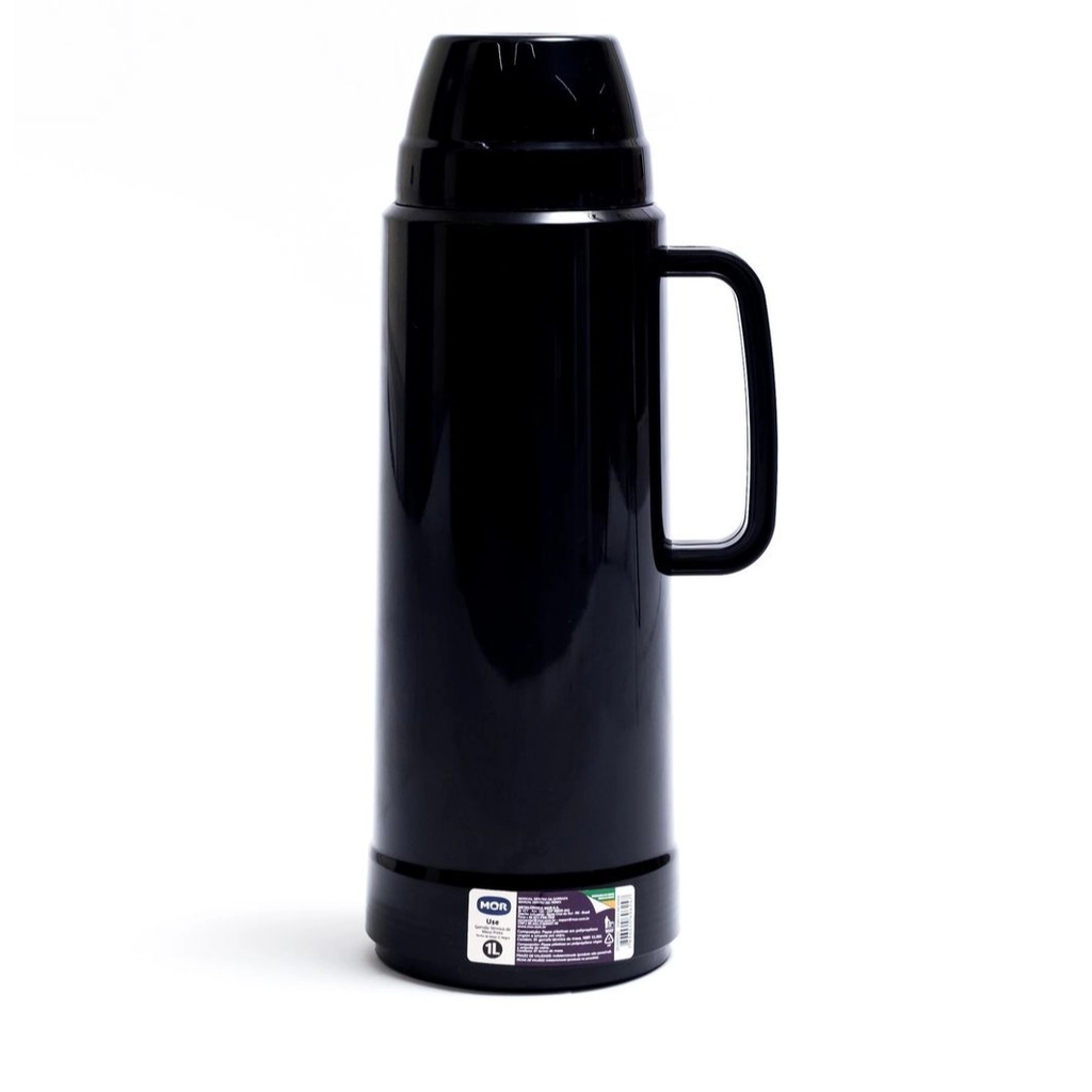 Garrafa de café Térmica 1litro Mor Rosca Preta Promoção Shopee Brasil