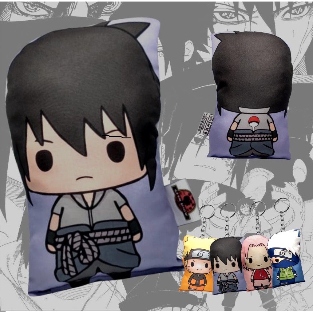 Almofada formato Sasuke Uchiha - Geek10