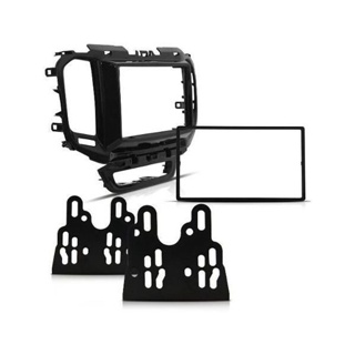 Moldura 2 Din Fiat Toro 2016,2017,2018,2019,2020 - Black Piano em Oferta na Shopee