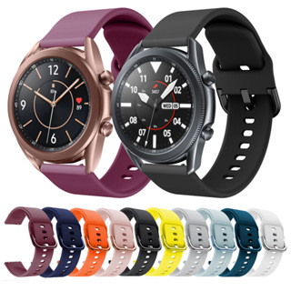 Para Samsung Galaxy Watch 3 45mm 41mm Pulseira De Silicone Relógio Substituição Acessório em Oferta na Shopee