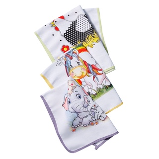 Pano De Prato Atacado Vies Estampado Kit Com 10 Peças