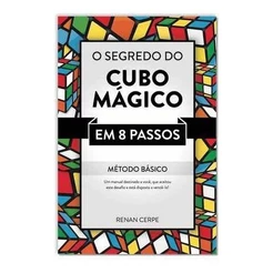 Livro Como Resolver o Cubo Mágico Método Básico em 8 Passos