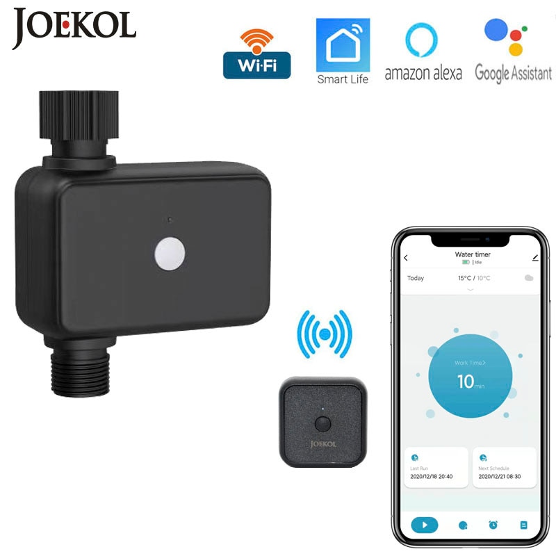 2022NEW Inteligente Temporizador De Rega Do Jardim Wifi Controlador Irrigação Por Gotejamento Válvula Água Sistema Autom