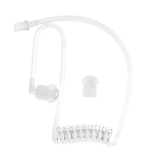 Substituição Do Plugue De Ouvido Tubo De Ar Acústico Transparente Para Fone De