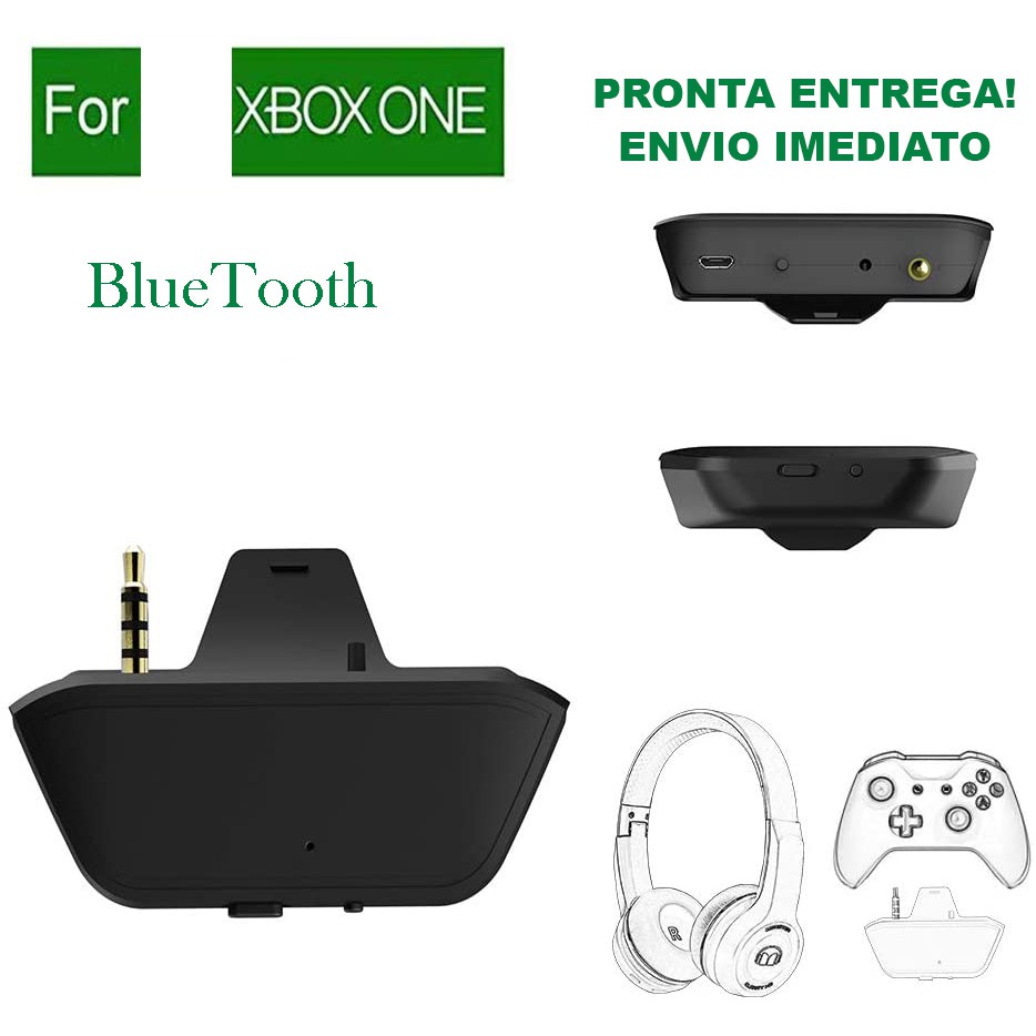 Adaptador Bluetooth Para Controle Xbox One X/s Para Fones e Headset Pronta Entrega Corre