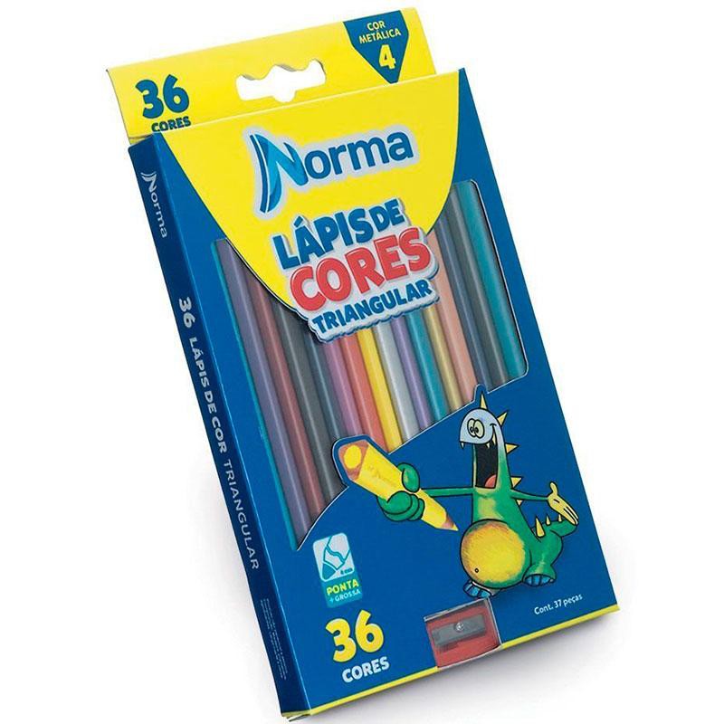 Lapis De Cor Norma Triangular