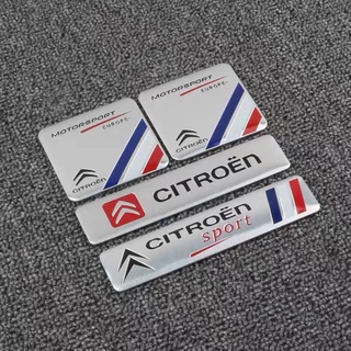 Etiqueta Com Logotipo De Metal Para Carro Citroen C4L C3 C6 DS5