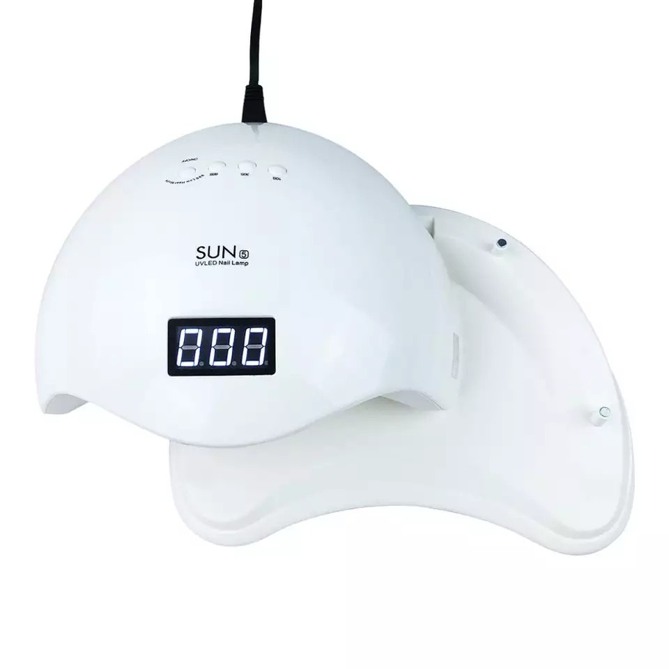Cabine Led/uv Sun 5 Digital 48w Bivolt Sun Unhas Gel Acrígel Oferta