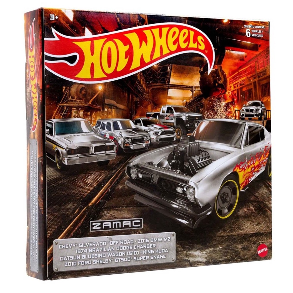 Carros Hot Wheels - Kit Coleção com 10 - Sortidos - Mattel no Shoptime