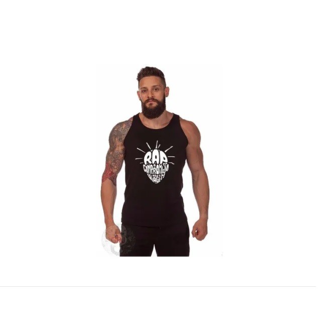 Camiseta Regata Sabotage Rap é Compromisso Não é Viagem Rap Nacional Camisa