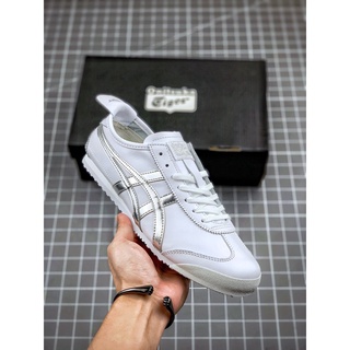 Novos Sapatos Onitsuka Tiger Tênis Tigre México 66 De Couro Da Moda Masculina E Feminina Passeio