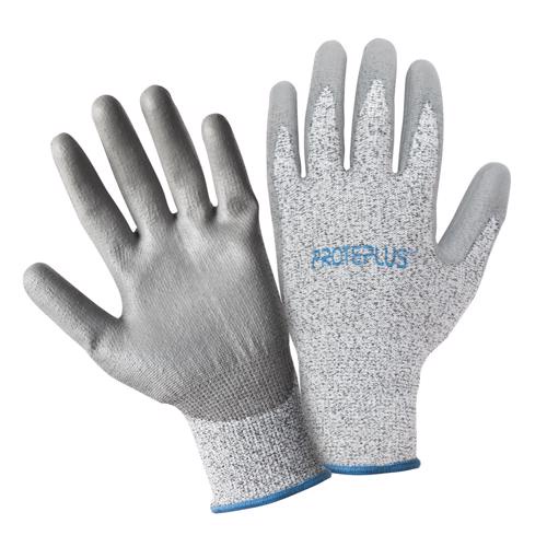 Luva Fibra de Vidro e Polietileno Banho Poliuretano PPM16 PROTEPLUS N9 em Oferta na Shopee