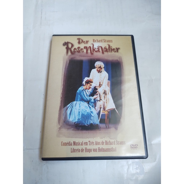 Dvd Der Rosenkavalier Richard Strauss Otimo Estado