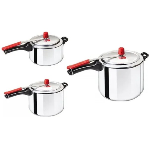Kit Panela De Pressão 3,0 litros 4,5 litros e 7 litros Globo 3 Anos de Garantia