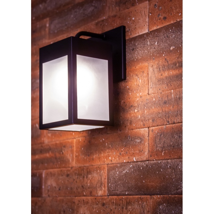 Arandela Suegil Firenze - Lanterna Para Parede - Preta