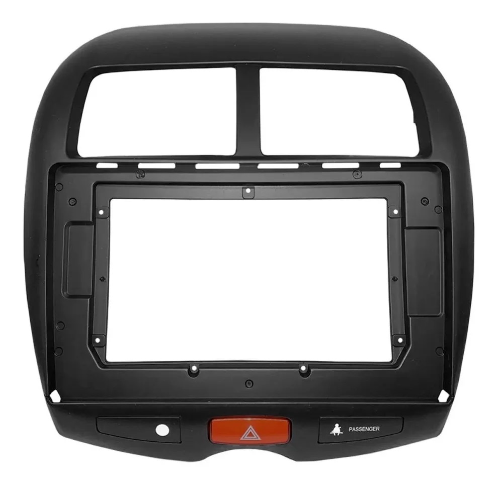 Moldura Painel Multimídia Dvd 2 Din Tela 10 Polegadas Asx - Spare Parts and Accessories for Vehicles